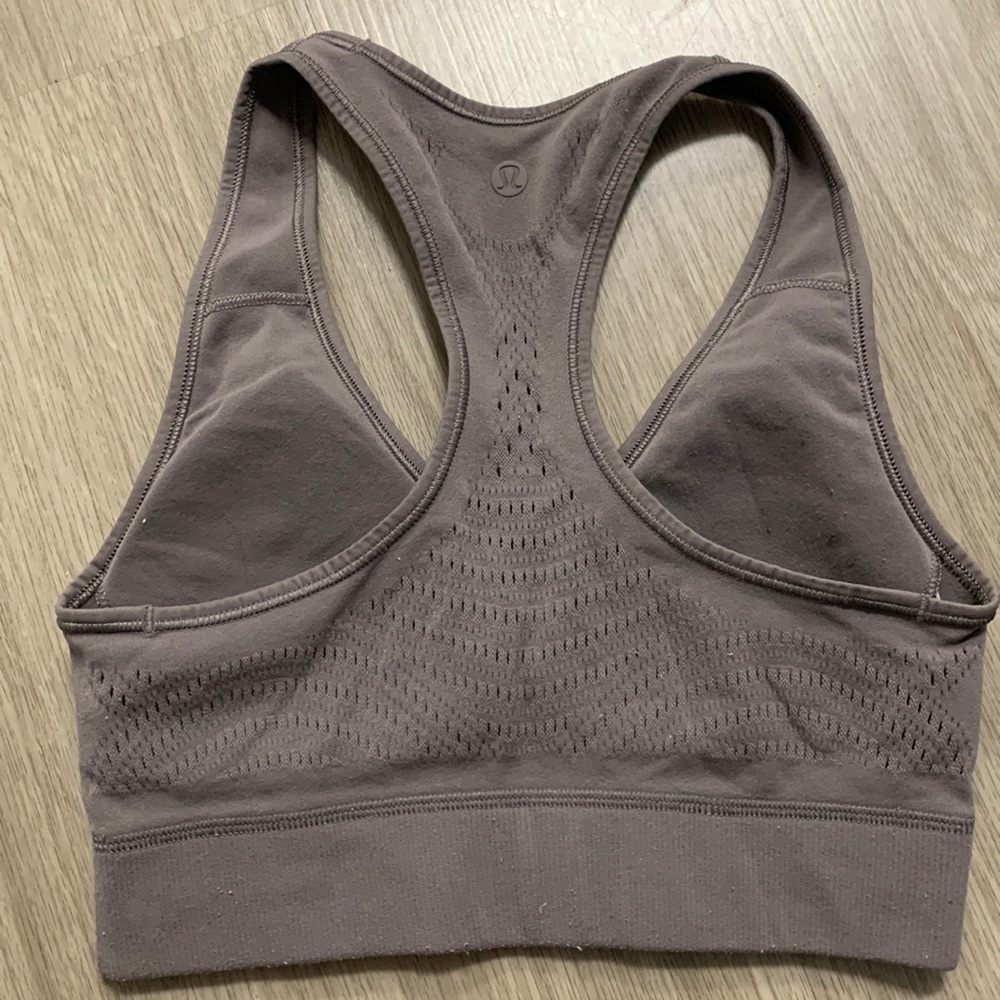 Lululemon Purple Mesh Back Bra- S